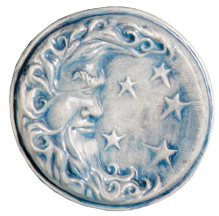#953 Moon Wall Plaque