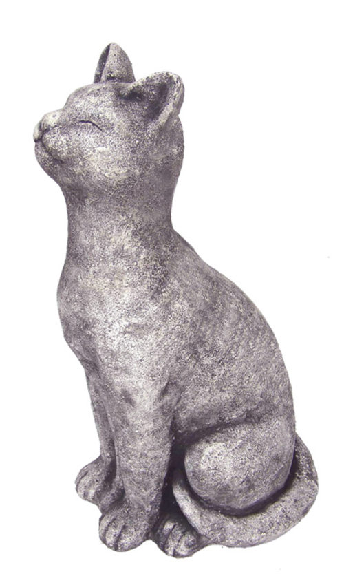 #1264 Sitting Garden Cat